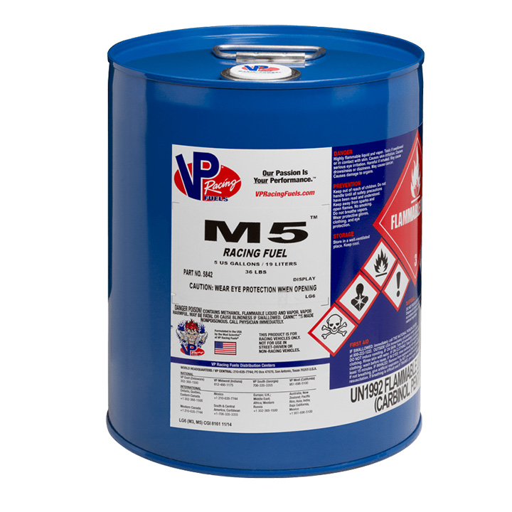 VP Racing Fuel M5 5 US Gal.