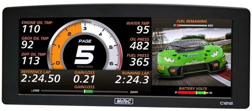 [18054] Motec C1212 Colour Display Logger (Enabled)