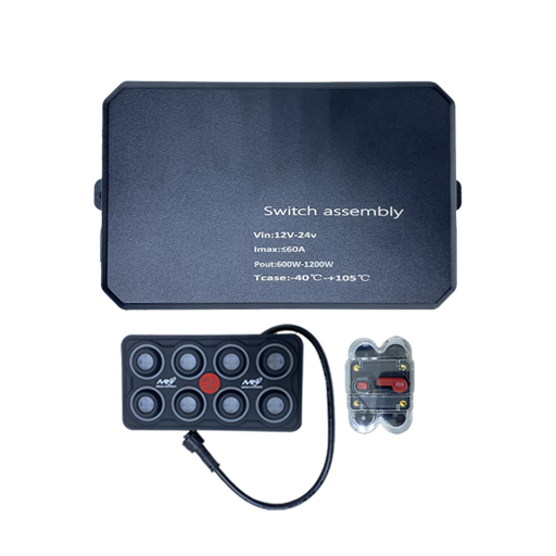 [SF52211-8A-7C] 8 Way Panel Switch w/ Upgrade Function PDM