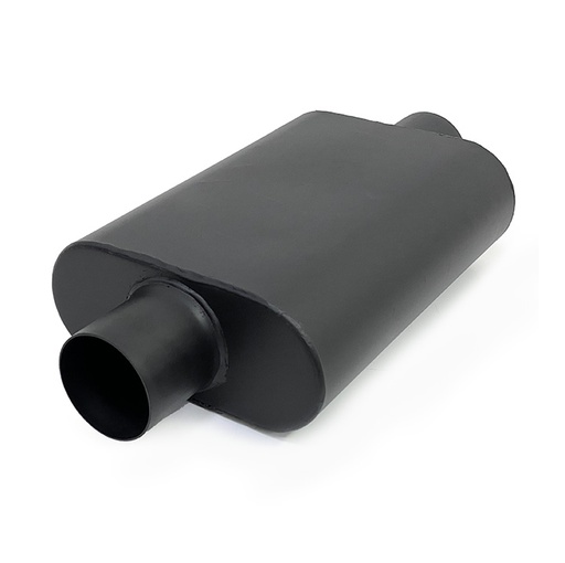 [FM40-DELTA-3] HF Exhaust Muffler 40 Series Delta Flow Center/Center 3"