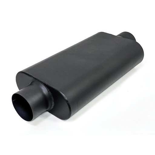 [FM50-DELTA-3.5] HF Exhaust Muffler 50 Series Delta Flow Center/Center 3.5"