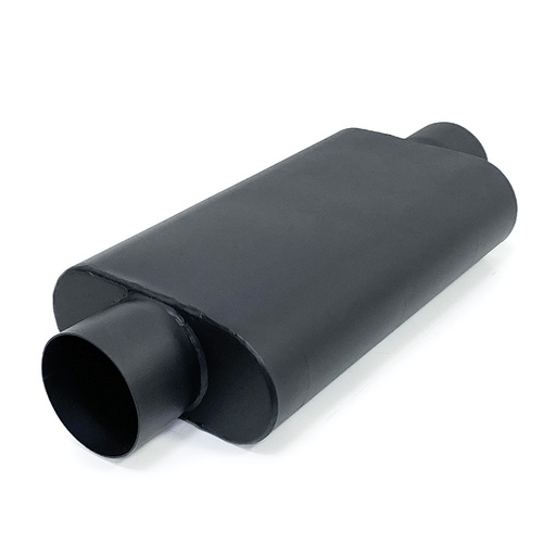 [FM50-DELTA-4] HF Exhaust Muffler 50 Series Delta Flow Center/Center 4"