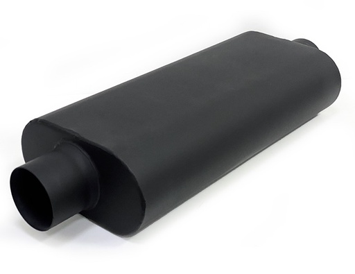 [FM70-BK-3.5] HF Exhaust Muffler 70 Series Big Block Center/Center 3.5"