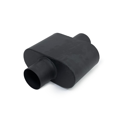 [SUPER 10] HF Exhaust Muffler Super 10 Delta Flow Center/Center 3"
