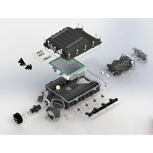 [05-26-62-157-BL] Magnuson Universal LS Swap Hot Rod Supercharger Kit TVS2650 5G Camaro/LSA/LS Truck LS7/LSX