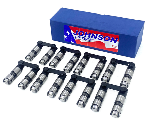 [JST2126LSR] Cam Motion Johnson Hydraulic Roller Lifter Set w/ Tie Bar design and Axle Oiling