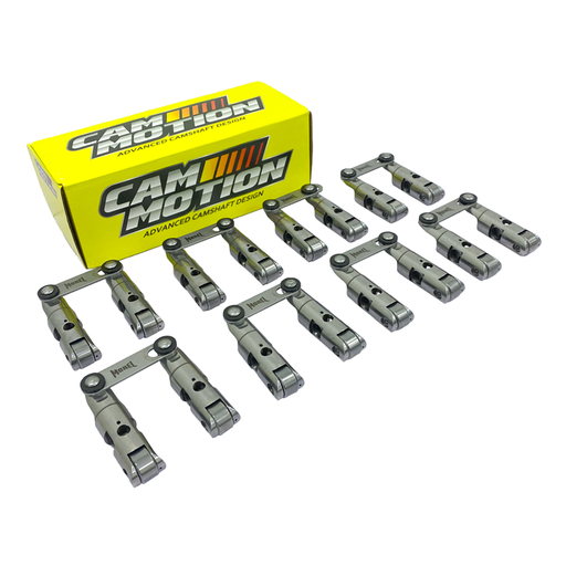 [M5425] Cam Motion LS Racing Solid Roller Lifters by Morel (Tie Bar Style w/ Axle Oiling)