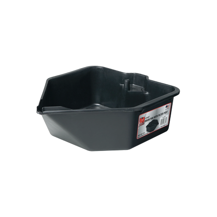[6380] MWC 7 QT Drain Pan w/ Filter Post