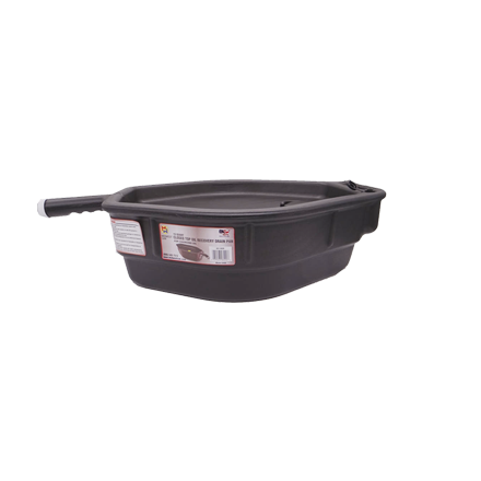 [6400] MWC 15 QT Closed Recycling Drain Pan w/ Pour Spout