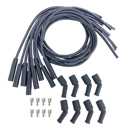 [SPW3010] Universal LS/LT Spark Plug Wire Set, 8.5mm w/ 180° Plug Boots