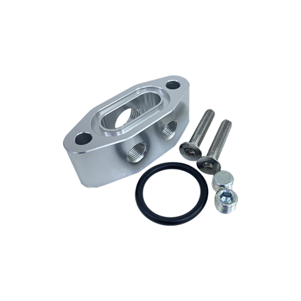 [RSK267] LS Oil Pressure Sensor Relocation Adapter w/ Dual 1/8" NPT Outlets
