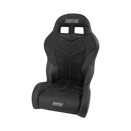 [110-304] Simpson Racing 170 Aggressor Off-Road Suspension Seat Black/Black