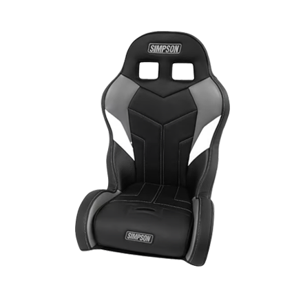 [110-305] Simpson Racing 170 Aggressor Off-Road Suspension Seat Black/Gray