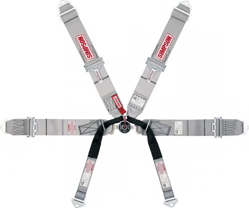 [29108P] Simpson Racing Lever Camlock Harness 5 Point Platinum