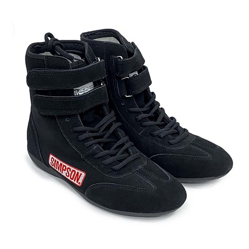 [28120BK] Simpson Racing Hightop Shoes 12 - Black