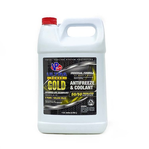 [VP6015016] VP Ultra Power Gold Antifreeze & Coolant 50/50 Gallon