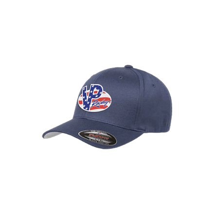 [9191-NV-L/XL] VP Patriotic Flexfit Cap Navy L/XL