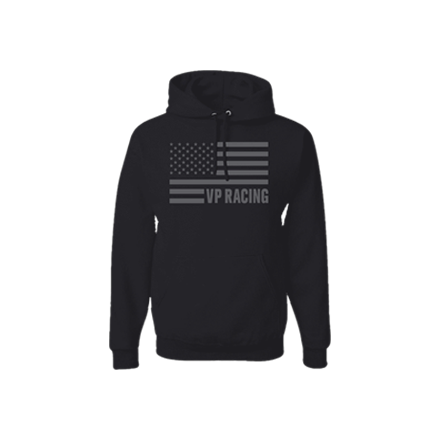 [9500-BK-MD] VP Racing American Flag Hoodie MD