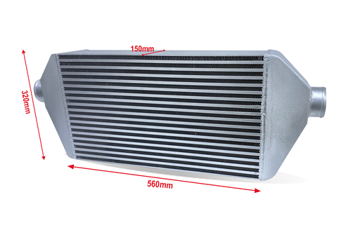 [B1558B] Intercooler 560x320x150 6" Inlet and Outlet