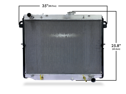 [LC100] Radiator Toyota Land Cruiser LC100 V8-4.7L 98-07 Aluminum