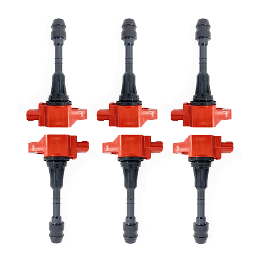 [DQZ9061D-RD] MH Ignition Coil TB48 Red, Set of 6