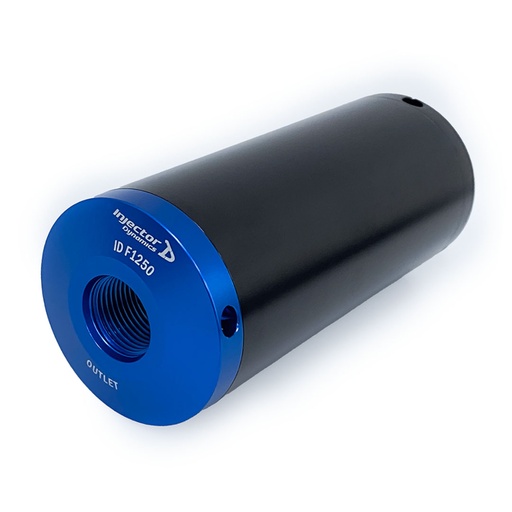 [ID F1250] Injector Dynamics ID F1250 In-Line Fuel Filter, Each