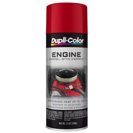 [DE1605] Dupli-Color Engine Enamel w/ Ceramic, Ford Red