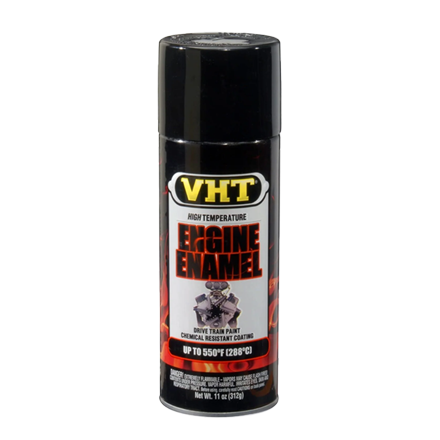 [SP124] VHT Paint Hi-Temp Engine Enamel, Gloss Black