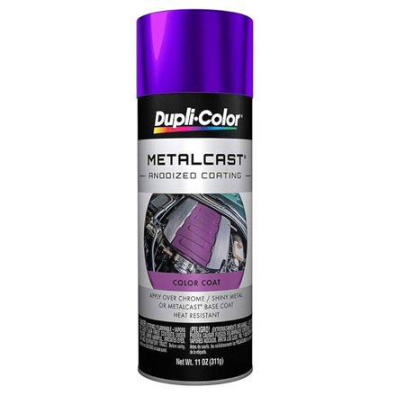 [MC204] Dupli-Color Metalcast, Metallic Base Coat, Purple Anodized