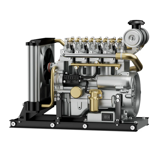 [DM115] Diesel Mini Engine Assembly Model
