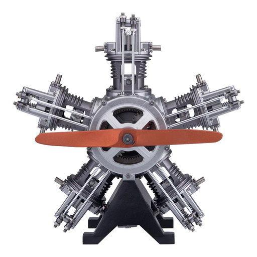 [DM116] 5-Cylinder Radial Mini Engine Assembly Model
