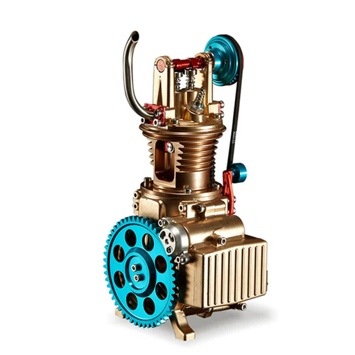 [DM17] Single Cylinder Mini Engine Assembly Model
