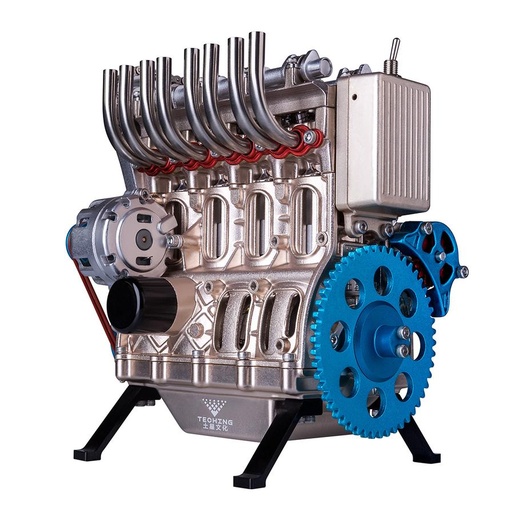 [DM13] 4-Cylinder Mini Engine Assembly Model