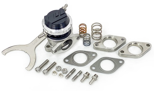 [744323800] PSR Wastegate New Gen 38mm Black 2-Bolt