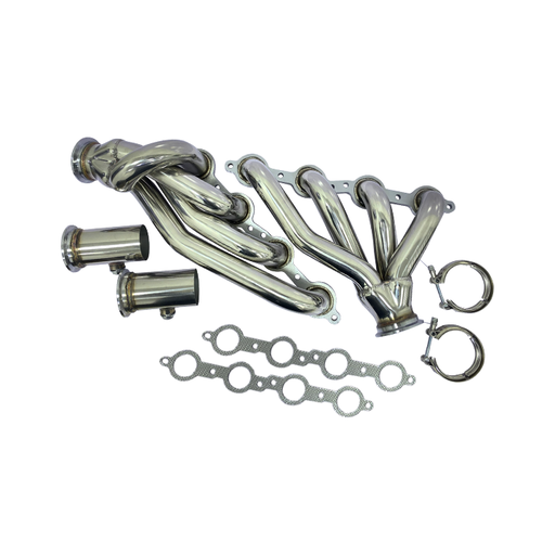 [HD28938] For LS Swap S10 Conversion Headers Truck SUV LS1 LS2 LS3 LS6 Bel Air Camaro Nova