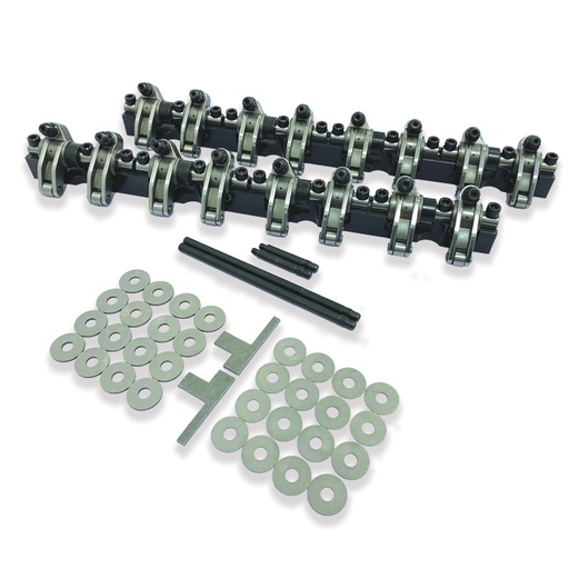 [ARM36425704] GM L92, LS3 Gen lll 1.7 Ratio 17-4PH Stainless Steel Pedestal Rocker Arm w/ Hardware