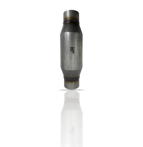 [355012] Exhaust Resonator 3.5" Short