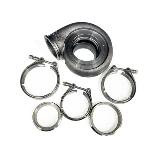 [194352703] PSR 6262/6862G Turbine Housing 1.01A/R V-Band Inlet, V-Band Outlet