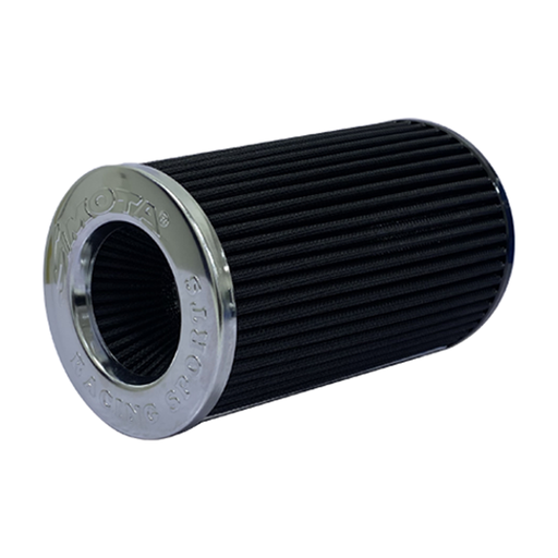 [JAU-H023802-15] Simota Air Filter 4" Black Chrome Long