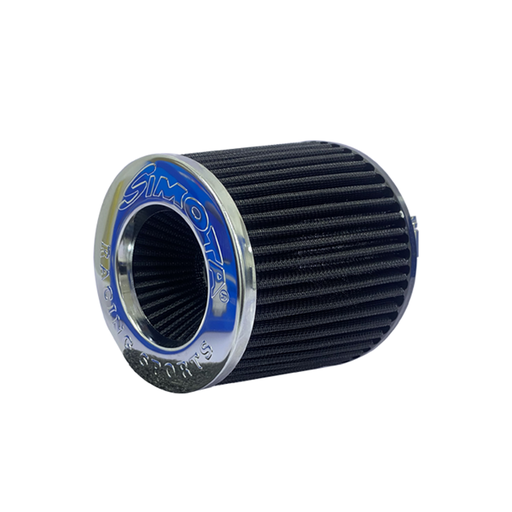 [JAU-G023802-05] Simota Air Filter 3.5" Black Chrome Small