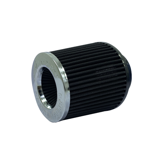 [JAU-H023802-05] Simota Air Filter 4" Black Chrome Small