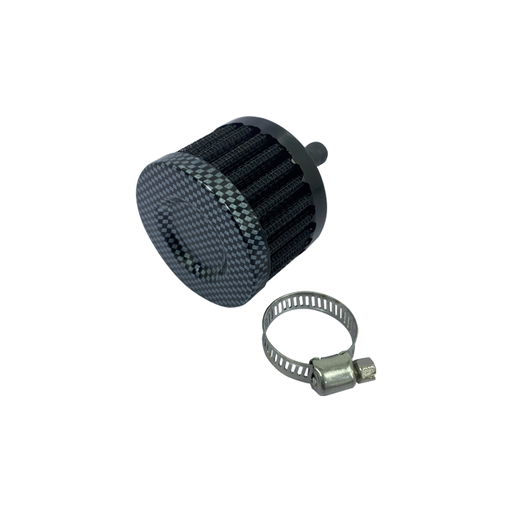 [JAU-P173823-21] Simota Breather Air Filter 12mm Black