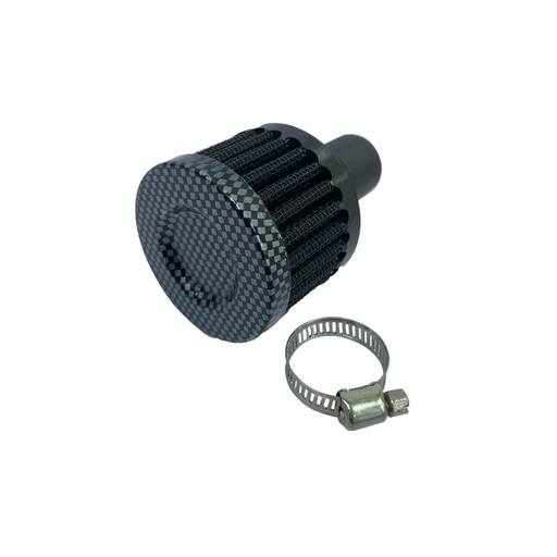 [JAU-M143823-21] Simota Breather Air Filter 20mm Black