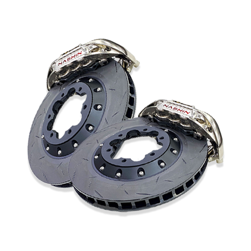 Nashin 6-Piston, Front Brake Kit, Nissan Patrol Y61, 18-in Min Wheel, Set