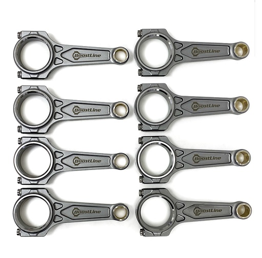 [LS6125-927] Boostline Connecting Rod, Chevrolet, LS, 6.125" Length, Set of 8