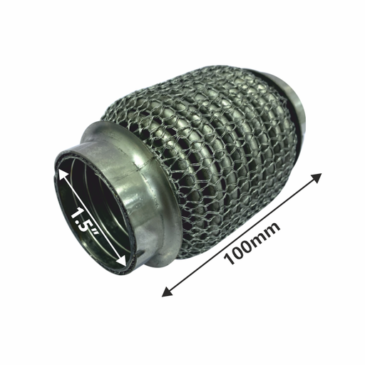 [NF15100HIL] Flexible SS Coupling Wire Mesh 1.5" 100mm