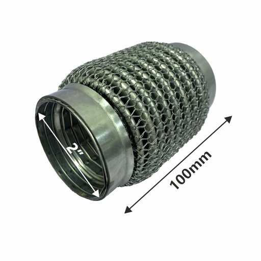 [NF20100HIL] Flexible SS Coupling Wire Mesh 2" 100mm