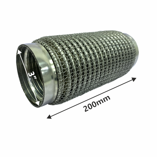 [NF30200HIL] Flexible SS Coupling Wire Mesh 3" 200mm