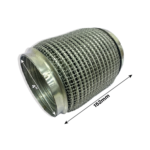 [NF40152HIL] Flexible SS Coupling Wire Mesh 4" 152mm