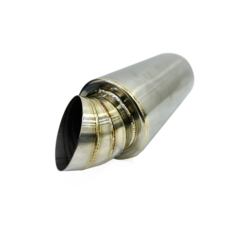 [GW-DP-EM003] HF Turndown Muffler Tip 4" Inlet 5" Body